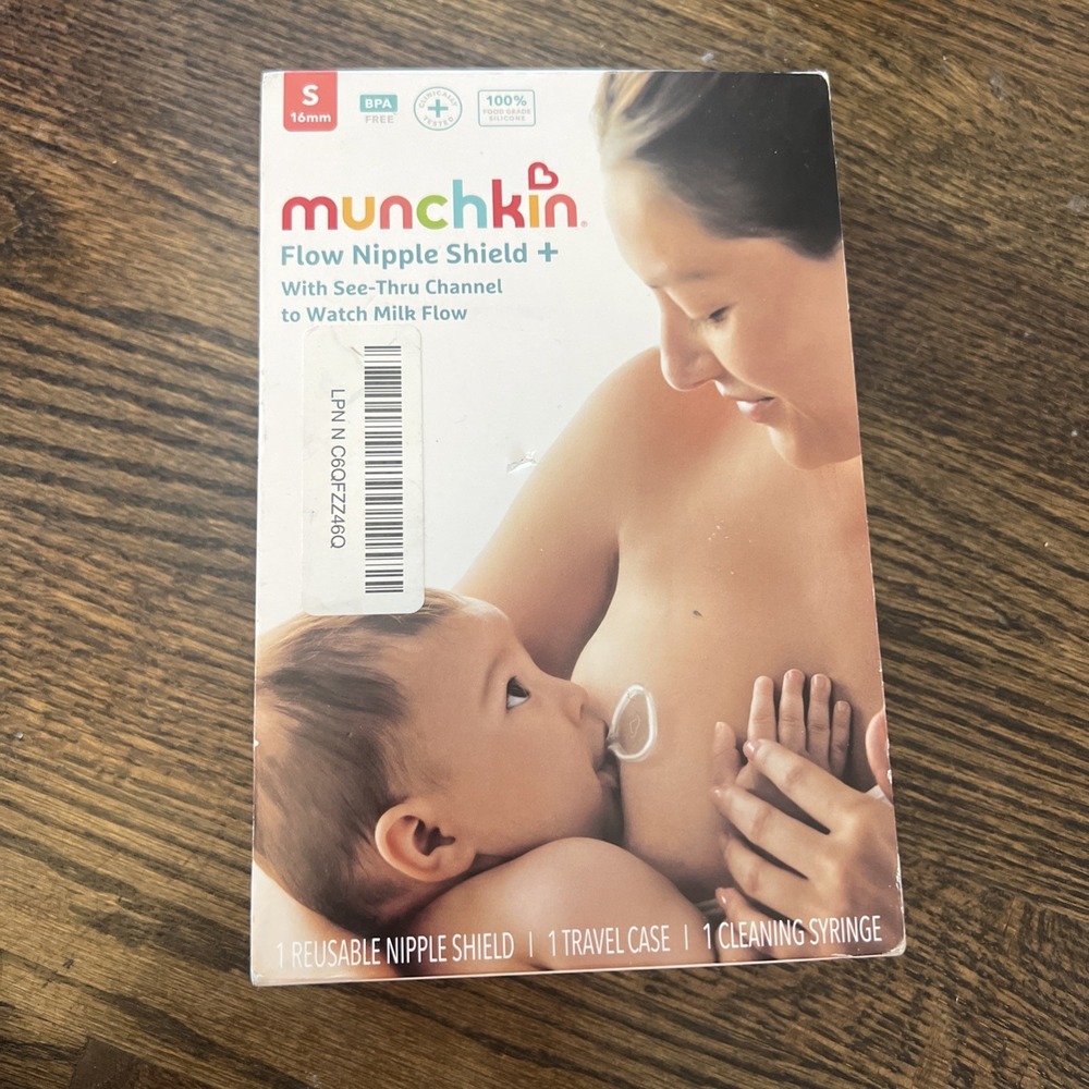 Silicone Flow Nipple Shield 16mm - Watch Milk Flow for Breastfeeding Success